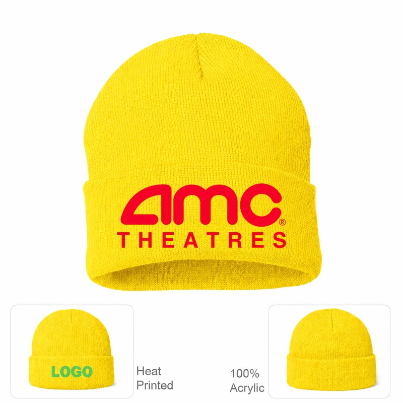 AMC Theatres Beanie Hat - Yellow