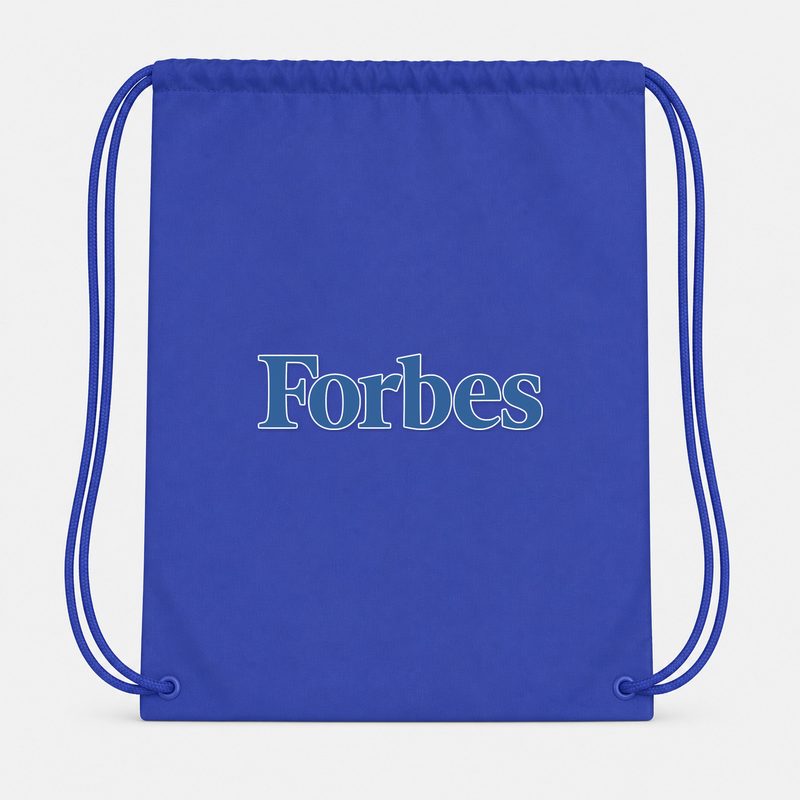 Forbes PNG1 Drawstring Bag - Blue