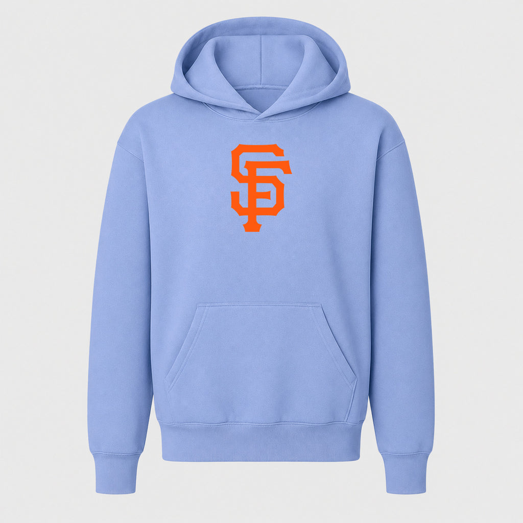 Youth San Francisco Giants Pullover Hoodie - Light Blue