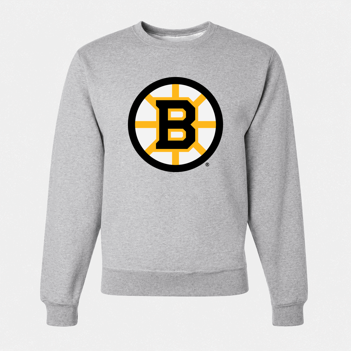 Men's Boston Bruins Crewneck Sweatshirt - Gray