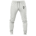 Roger Federer Black joggers sweatpants - White