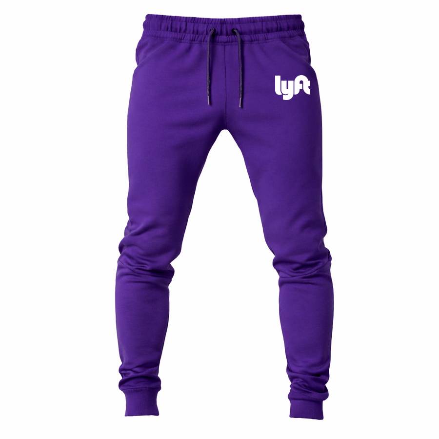 Lyft White joggers sweatpants - Purple