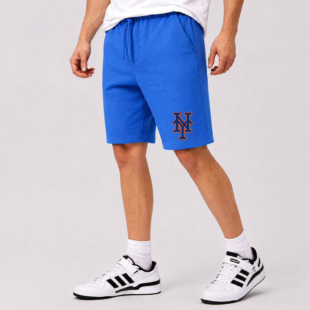 Men's New York Mets Cotton Shorts - Royal Blue