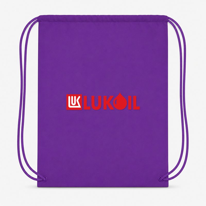 Lukoil Drawstring Bag - Purple