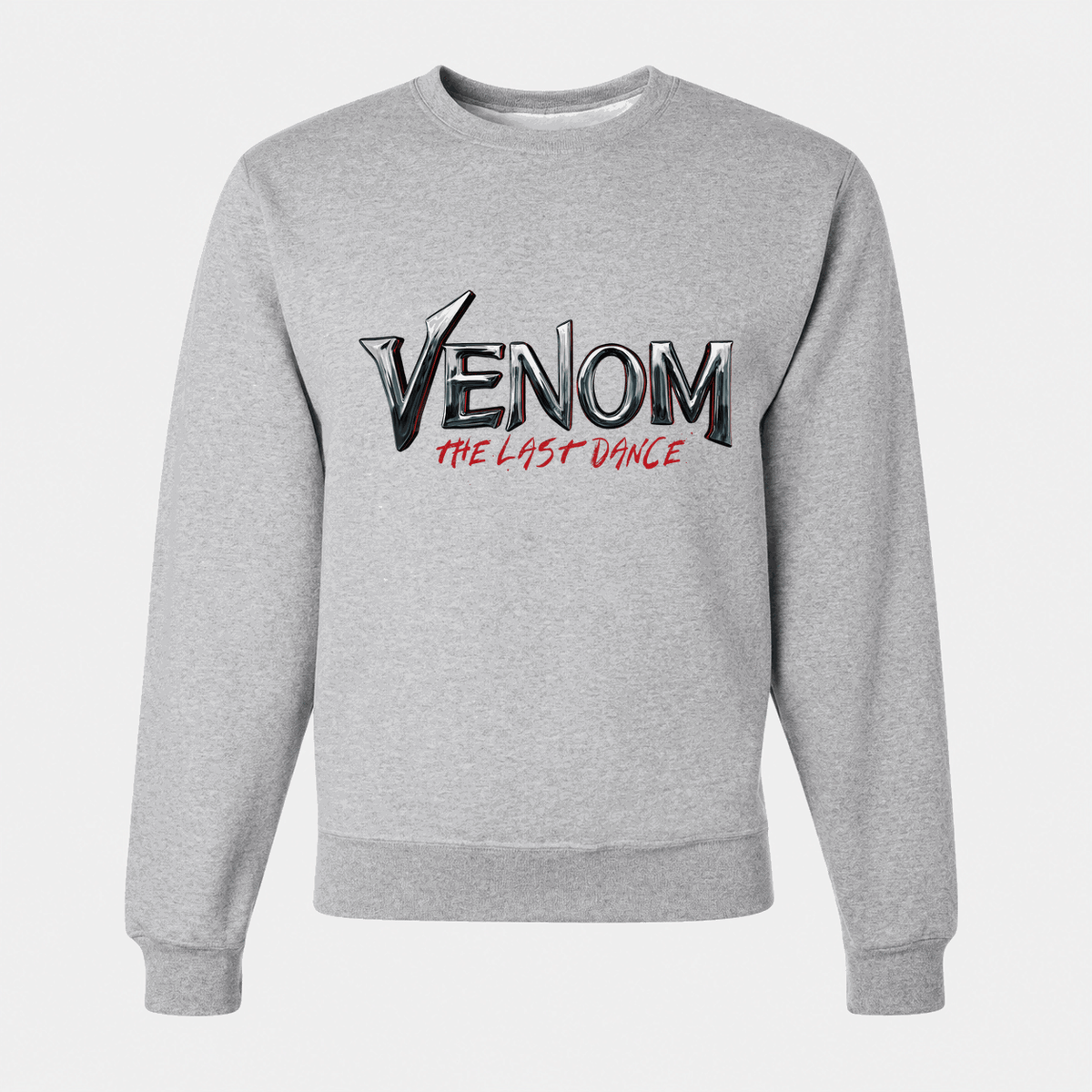 Men's Venom: The Last Dance Crewneck Sweatshirt - Gray