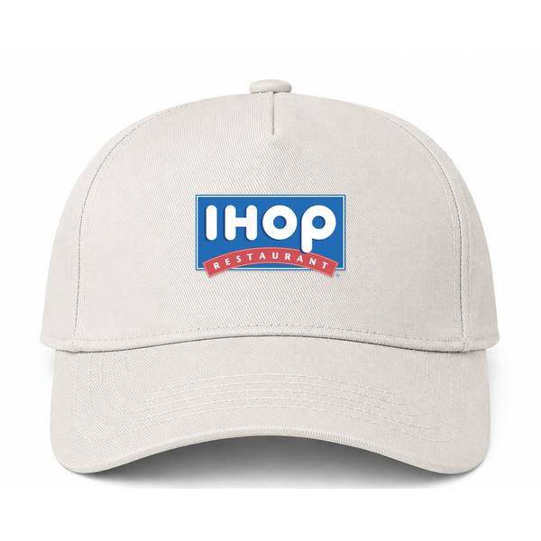 IHOP Logo Beige Dad Baseball Cap Hat