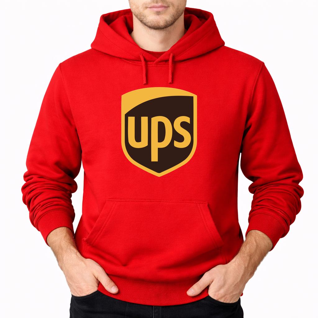 Men's UPS Pullover Hoodie - Red