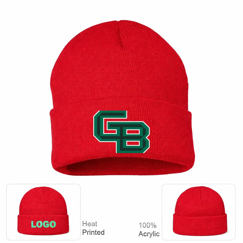 Wisconsin Green Bay Phoenix Red Beanie Hat