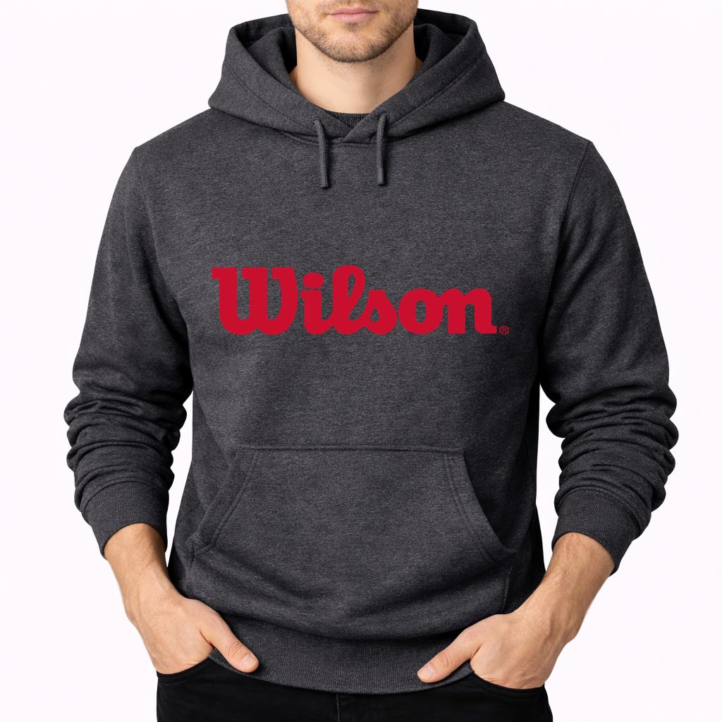 Men's Wilson Pullover Hoodie - Charcoal
