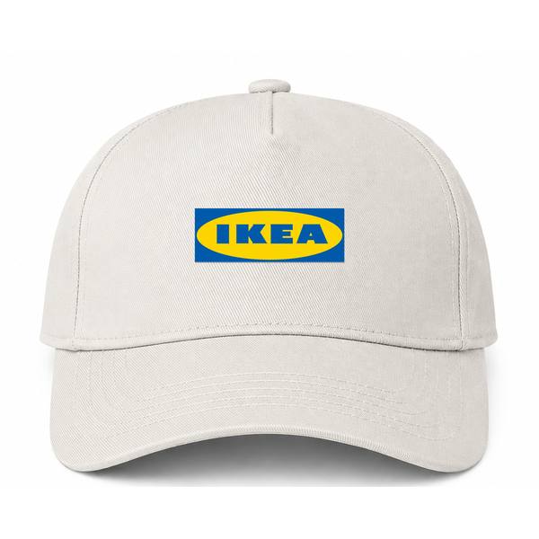 IKEA Logo Beige Dad Baseball Cap Hat