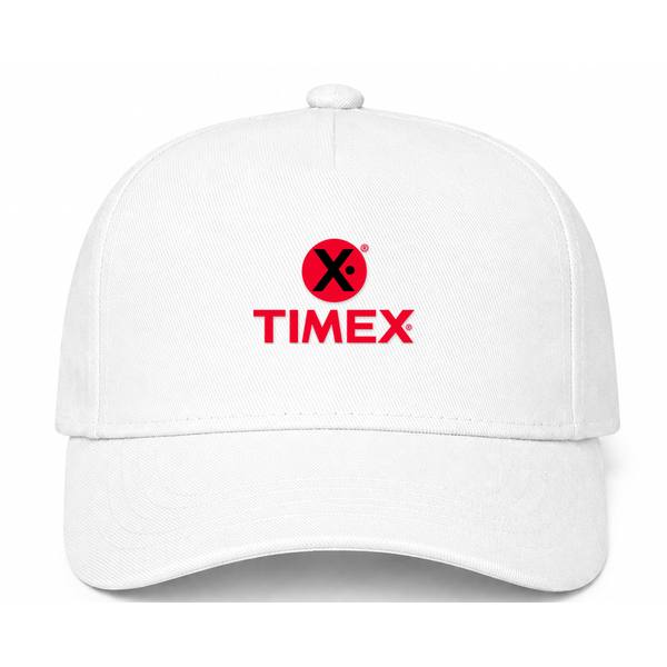 Timex Logo White Dad Baseball Cap Hat