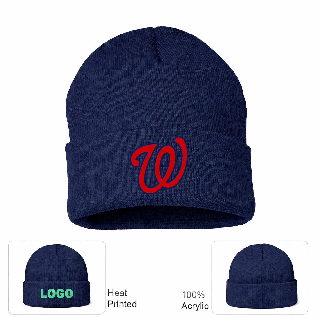 MLB Washington Nationals Beanie Hat - Navy
