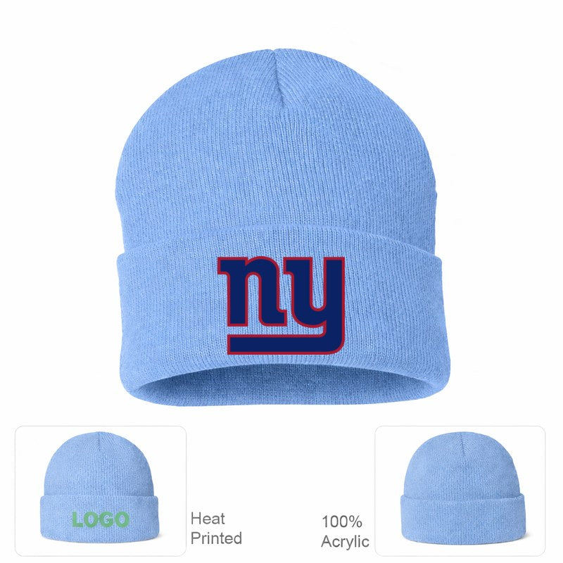 New York Giants Sky Blue Beanie Hat
