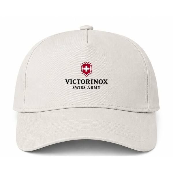 Victorinox Swiss Army Logo Beige Dad Baseball Cap Hat
