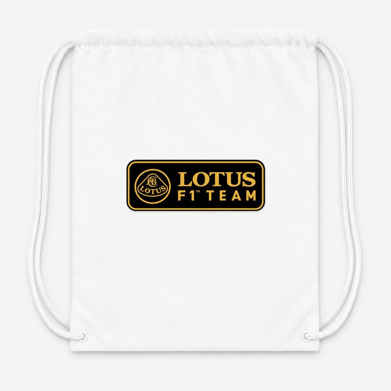 Lotus F1 Team Drawstring Bag - White