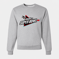 Men's Crash the Super Bowl Crewneck Sweatshirt - Gray