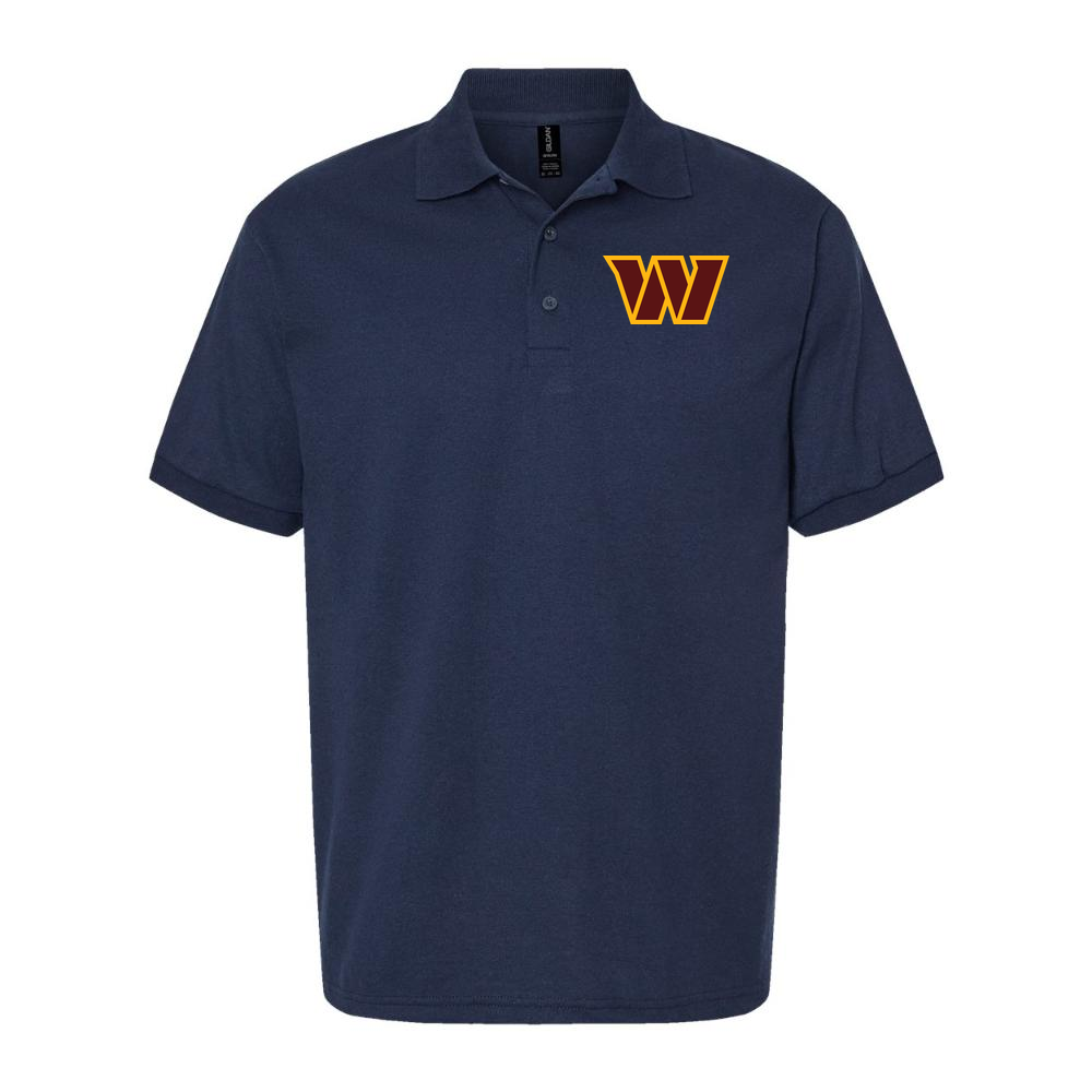 Men's Washington Commanders Dry Blend Polo - Navy