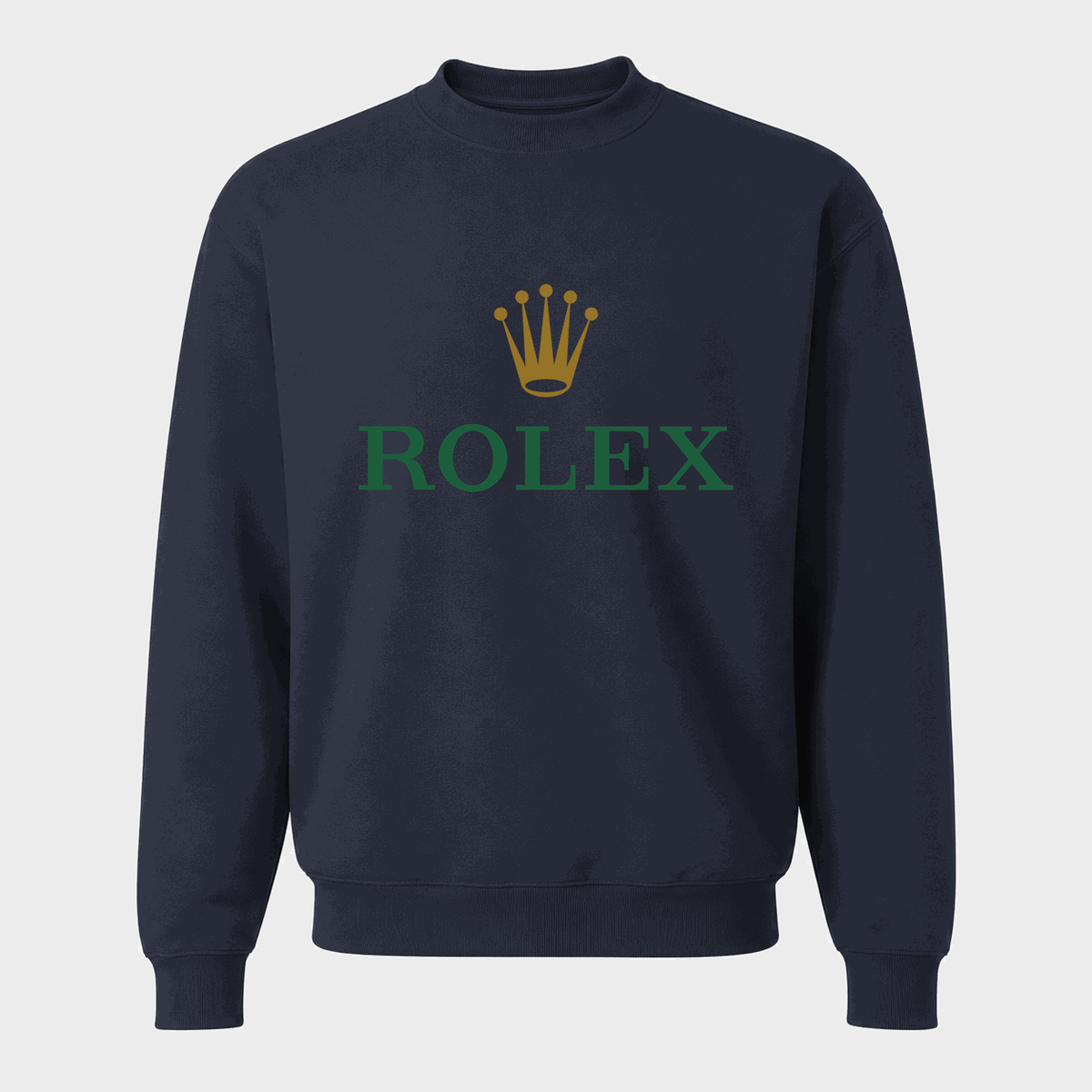 Men's Rolex Crewneck Sweatshirt - Navy