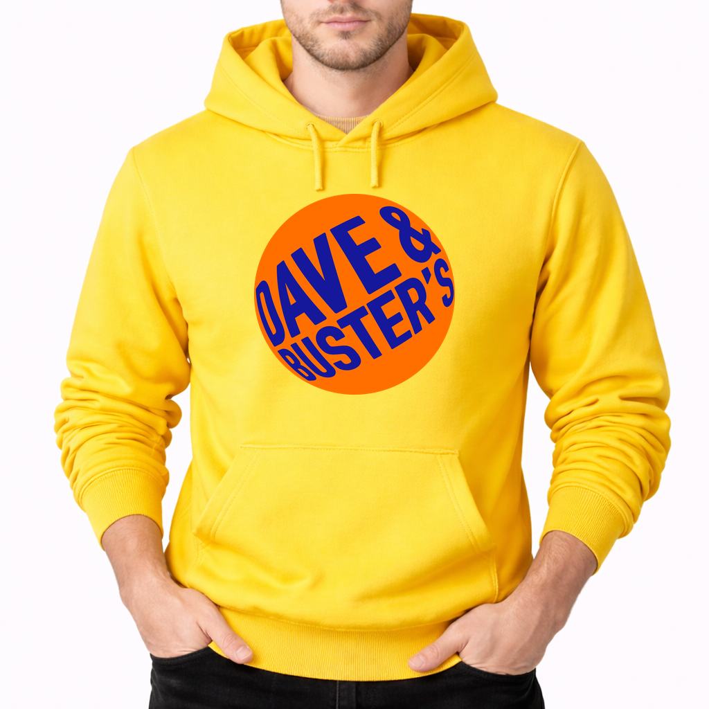 Men's Dave Buster S Pullover Hoodie - Yellow