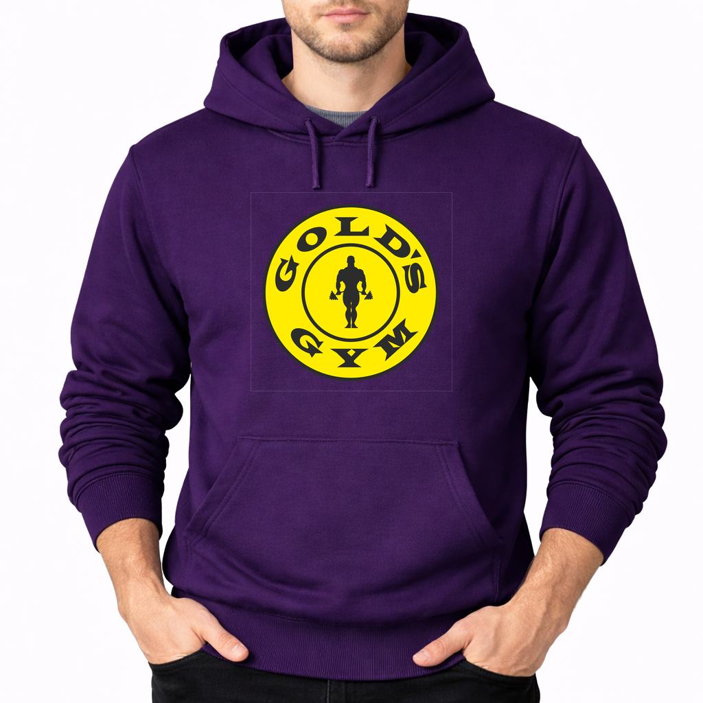 Men's Gold's Gym Pullover Hoodie - Purple