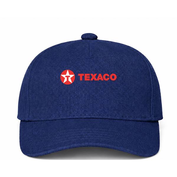 Texaco Logo Version 2 Navy Dad Baseball Cap Hat