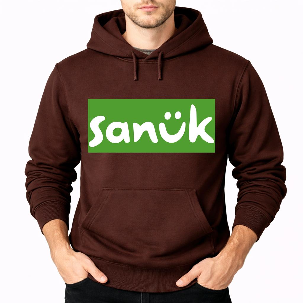 Men's Sanuk Pullover Hoodie - Brown