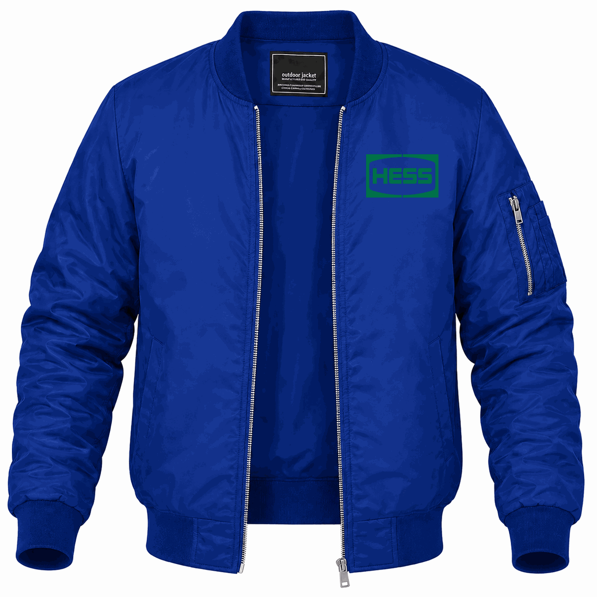 Men's Hess Lightweight Bomber Jacket - Blue