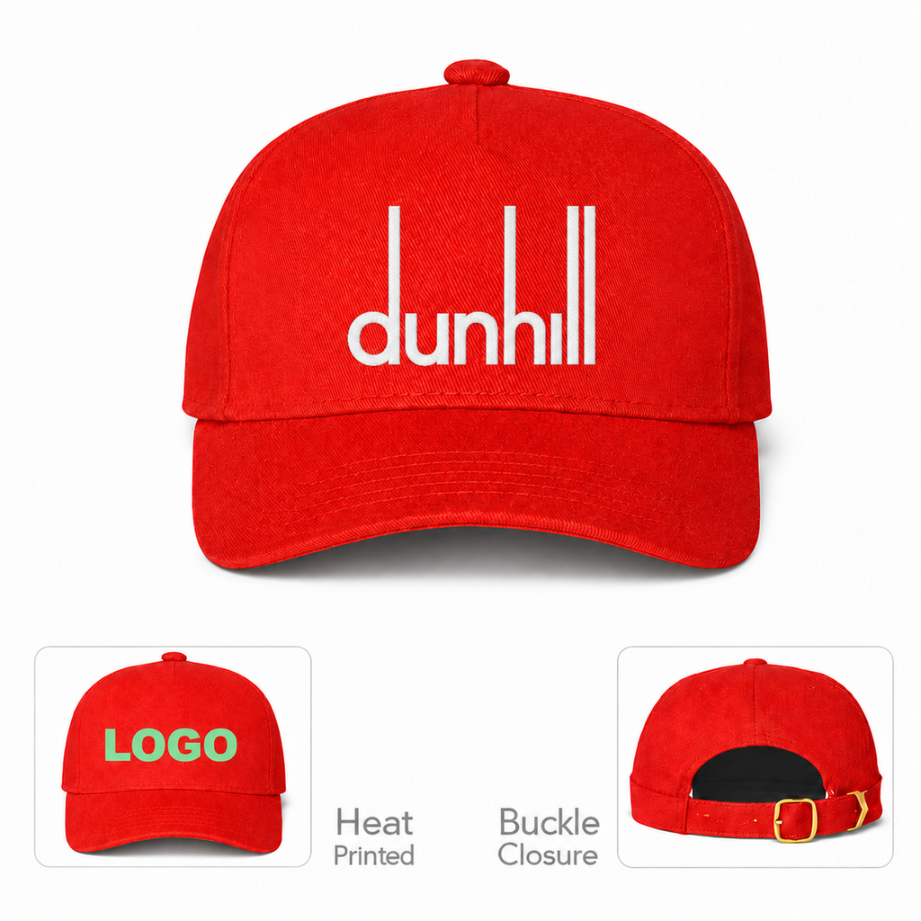 Dunhill Red Dad Baseball Cap Hat