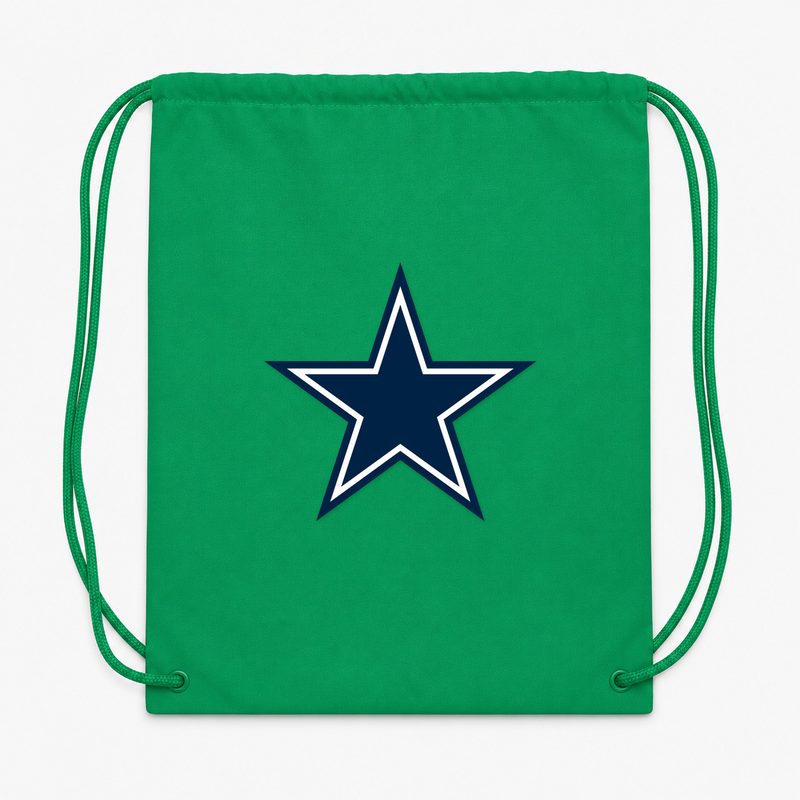 Dallas Cowboys Drawstring Bag - Green