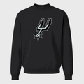 Men's San Antonio Spurs Crewneck Sweatshirt - Black