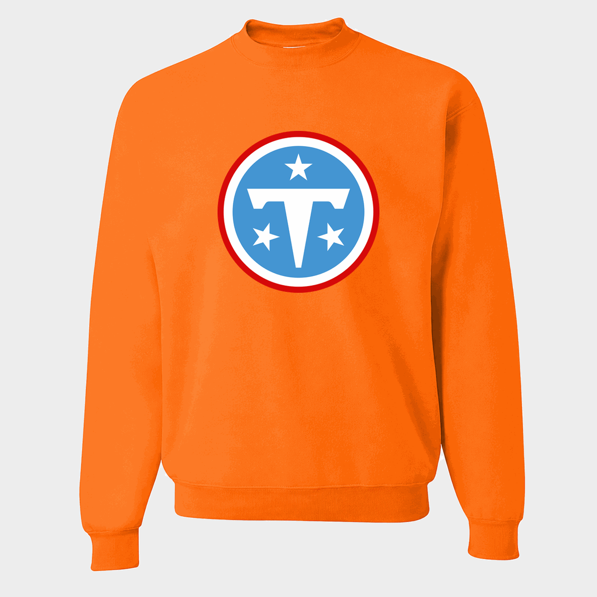 Men's Tennessee Titans Crewneck Sweatshirt - Orange
