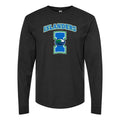 Men's Texas AM CC Islanders Logo Long sleeves Cotton Blend T-Shirt - Black