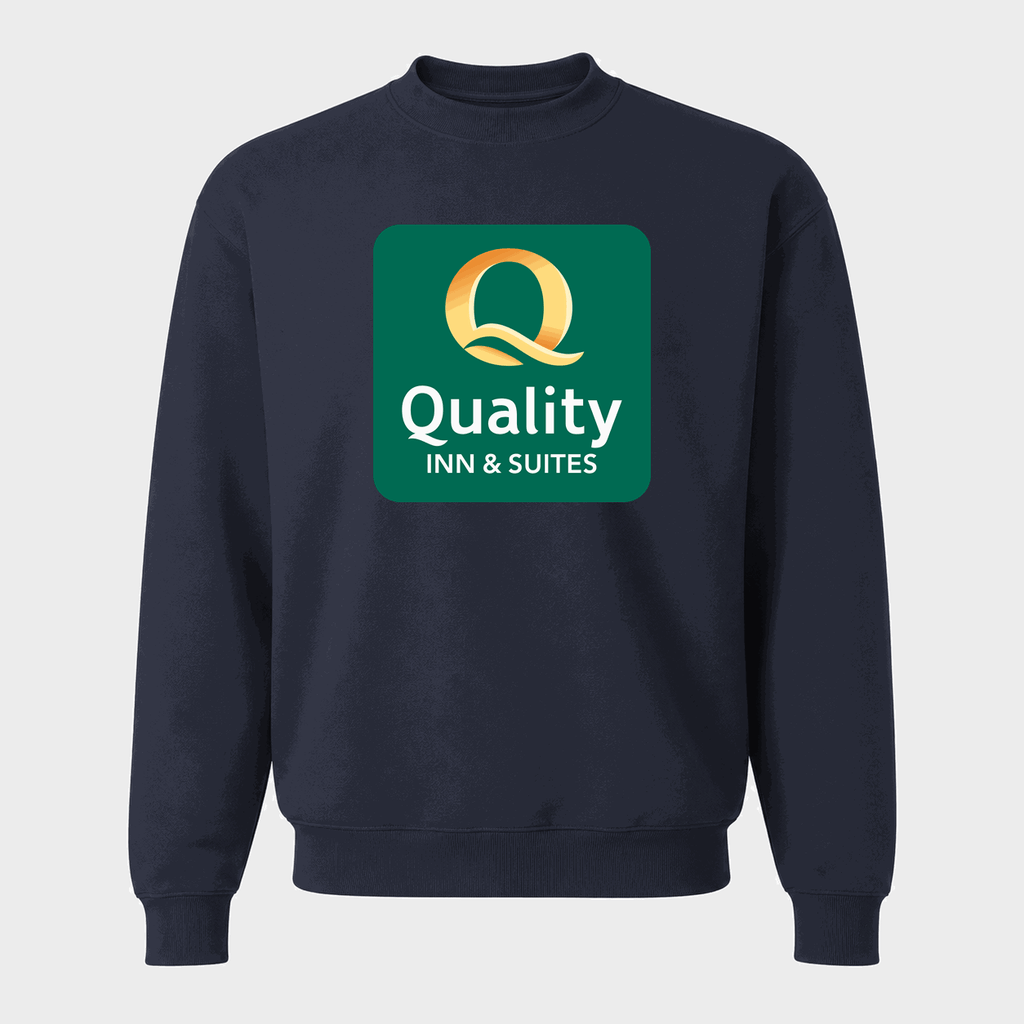 Men's Quality Inn & Suites Crewneck Sweatshirt - Navy