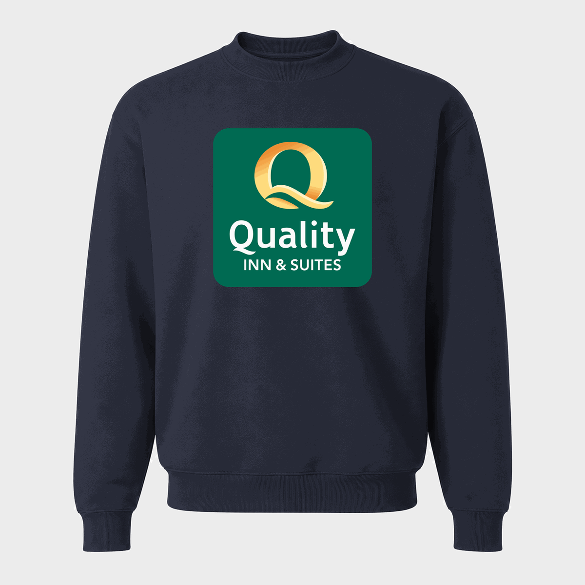 Men's Quality Inn & Suites Crewneck Sweatshirt - Navy