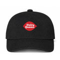 Dairy Queen Logo Black Dad Baseball Cap Hat