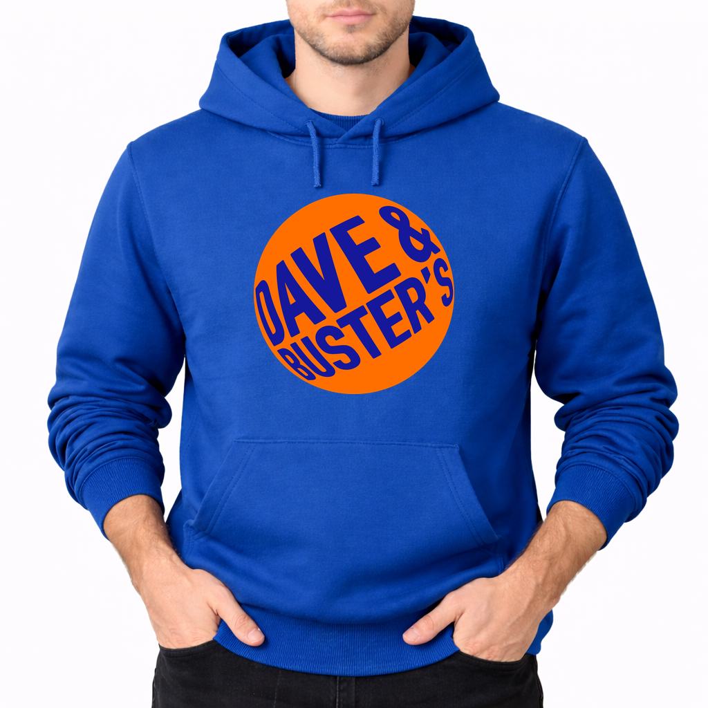 Men's Dave Buster S Pullover Hoodie - Blue