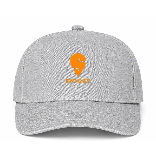 Swiggy Logo Gray Dad Baseball Cap Hat