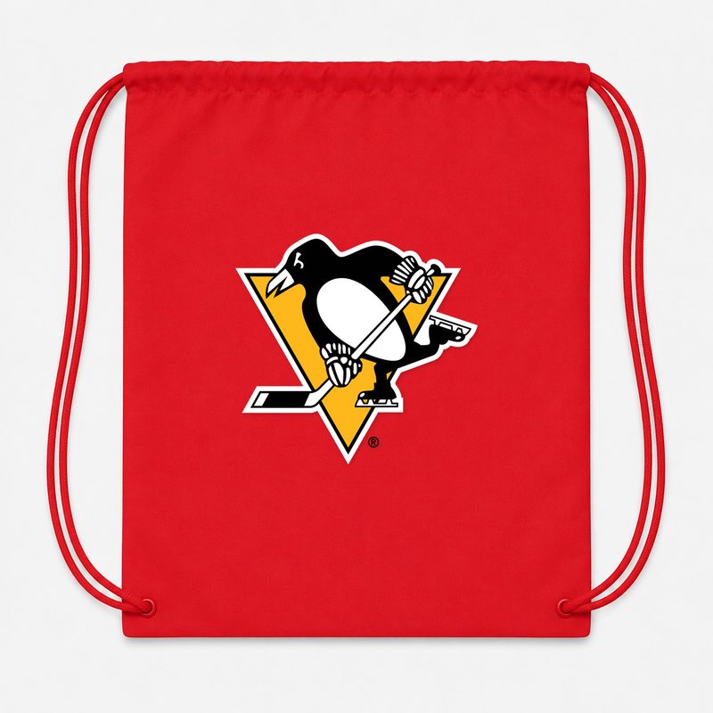 Pittsburgh Penguins Drawstring Bag - Red