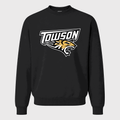Men's Towson Tigers Crewneck Sweatshirt - Black