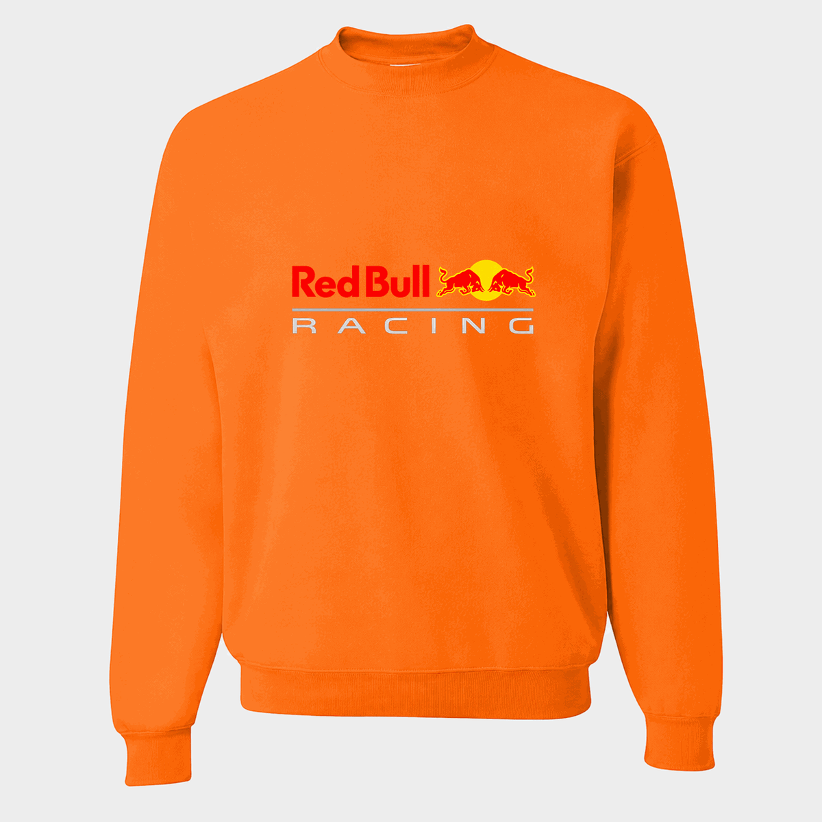 Men's Red Bull Racing Crewneck Sweatshirt - Orange