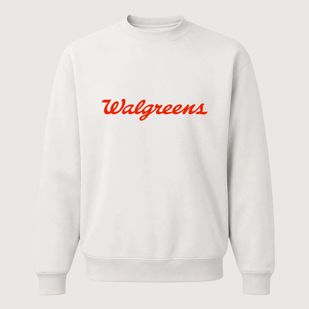 Men's Walgreens Crewneck Sweatshirt - White