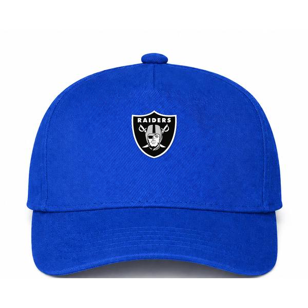 Las Vegas Raiders NFL Logo Blue Dad Baseball Cap Hat
