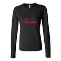 Women's Chick fil A Long Sleeve T-Shirt - Black