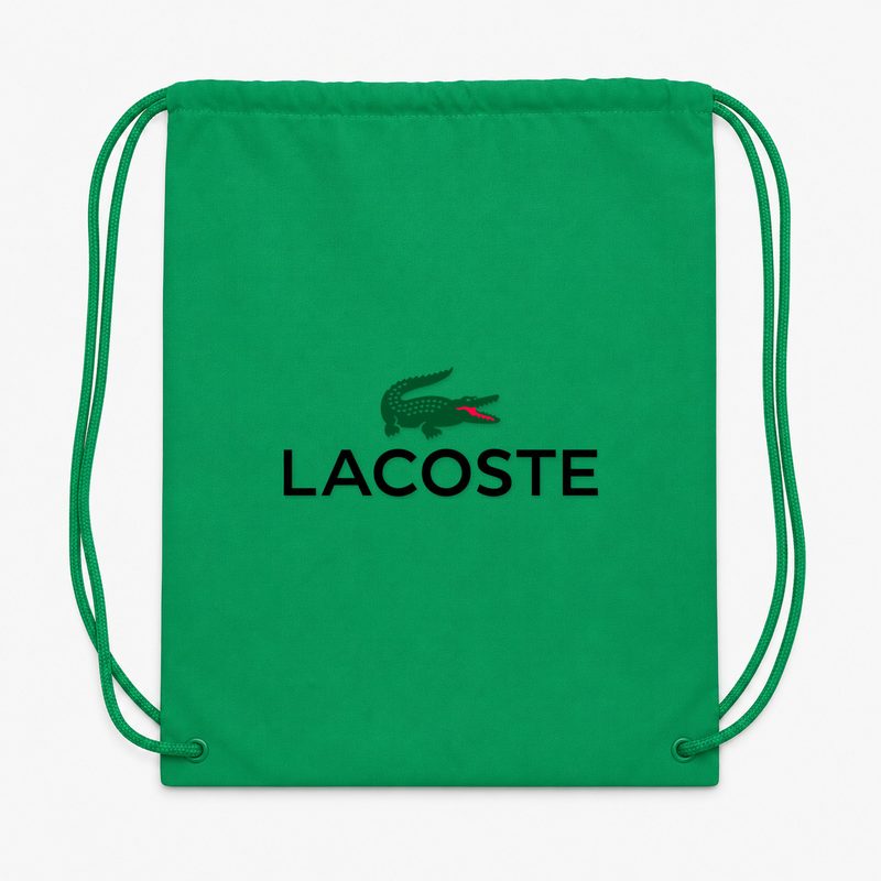 Lacoste Drawstring Bag - Green