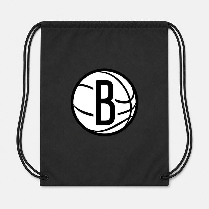 Brooklyn Nets Drawstring Bag - Black