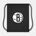 Brooklyn Nets Drawstring Bag - Black