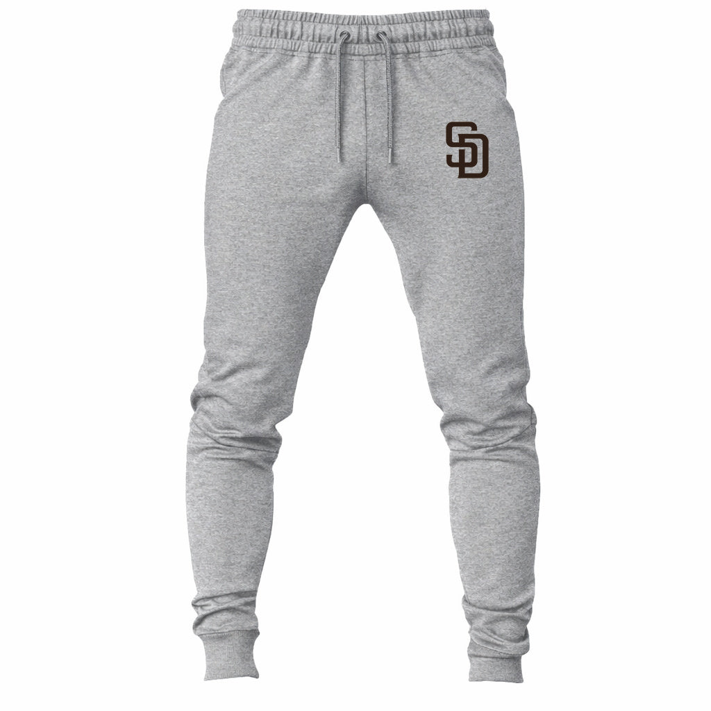 San Diego Padres joggers sweatpants - Gray