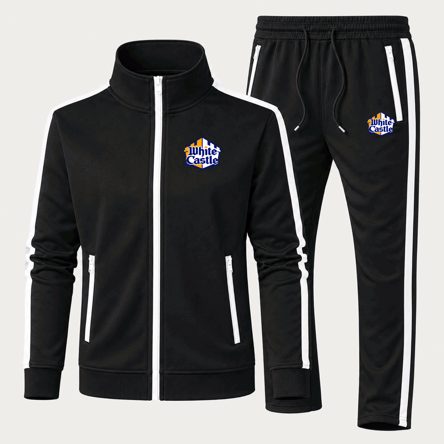 White Castle tracksuit in Black