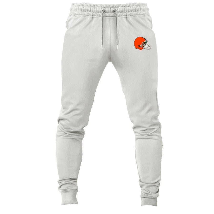 Cleveland Browns joggers sweatpants - White