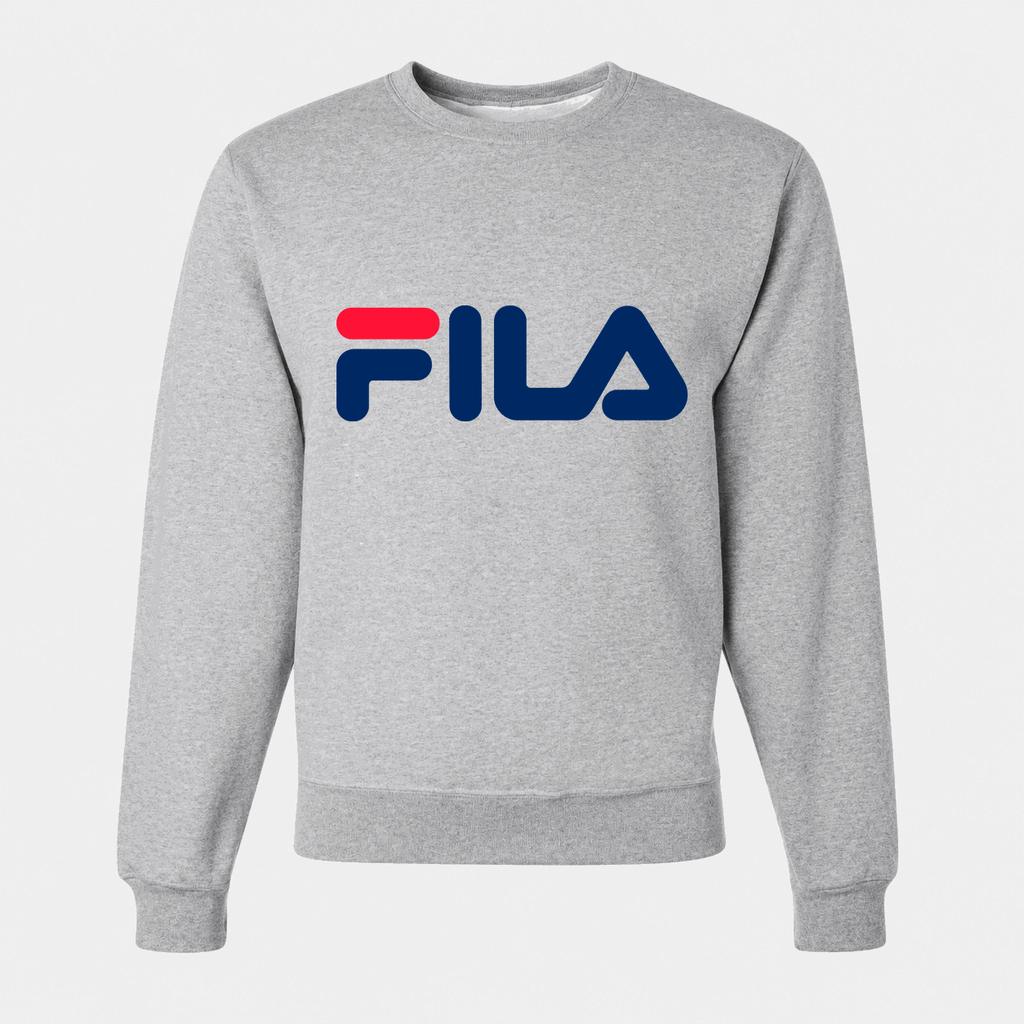 Men's Fila Crewneck Sweatshirt - Gray